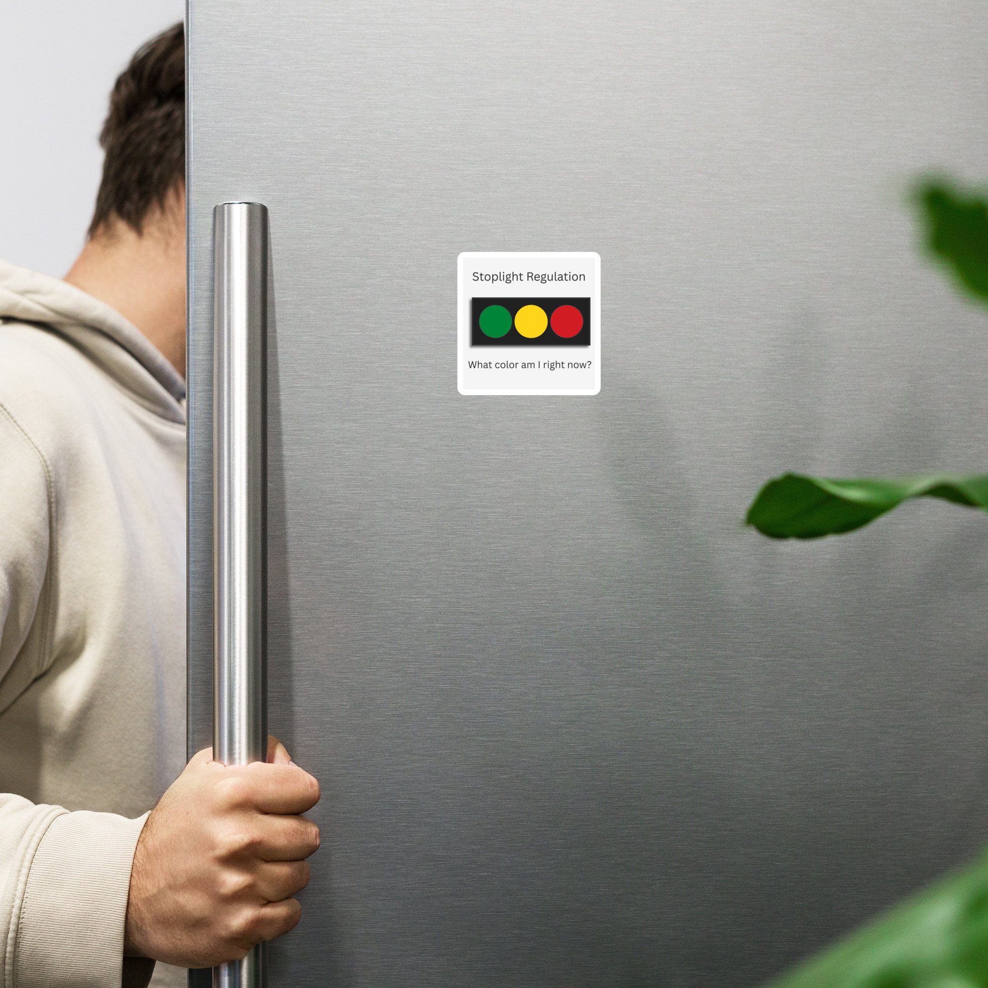 Stoplight Regulation Magnet for Kids | Autism & ADHD Calm Down Tool - Image 2