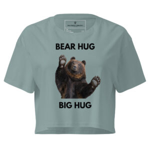 Bear Hug | Big Hug | Bee Literal Women’s Crop Top