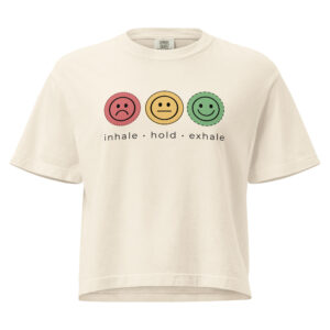 Inhale Hold Exhale Shirt – Calm Body Ready Brain Tee