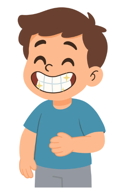 Healthy clean teeth